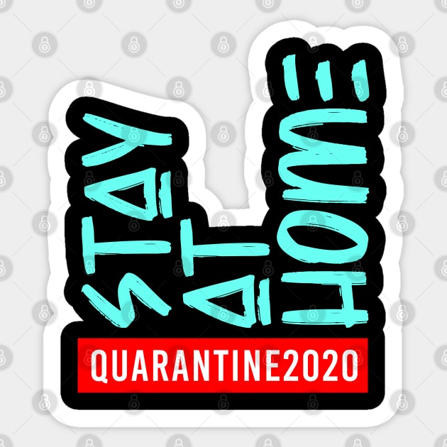 Stay at Home #quarantine2020 Sticker by Ravenska Jo